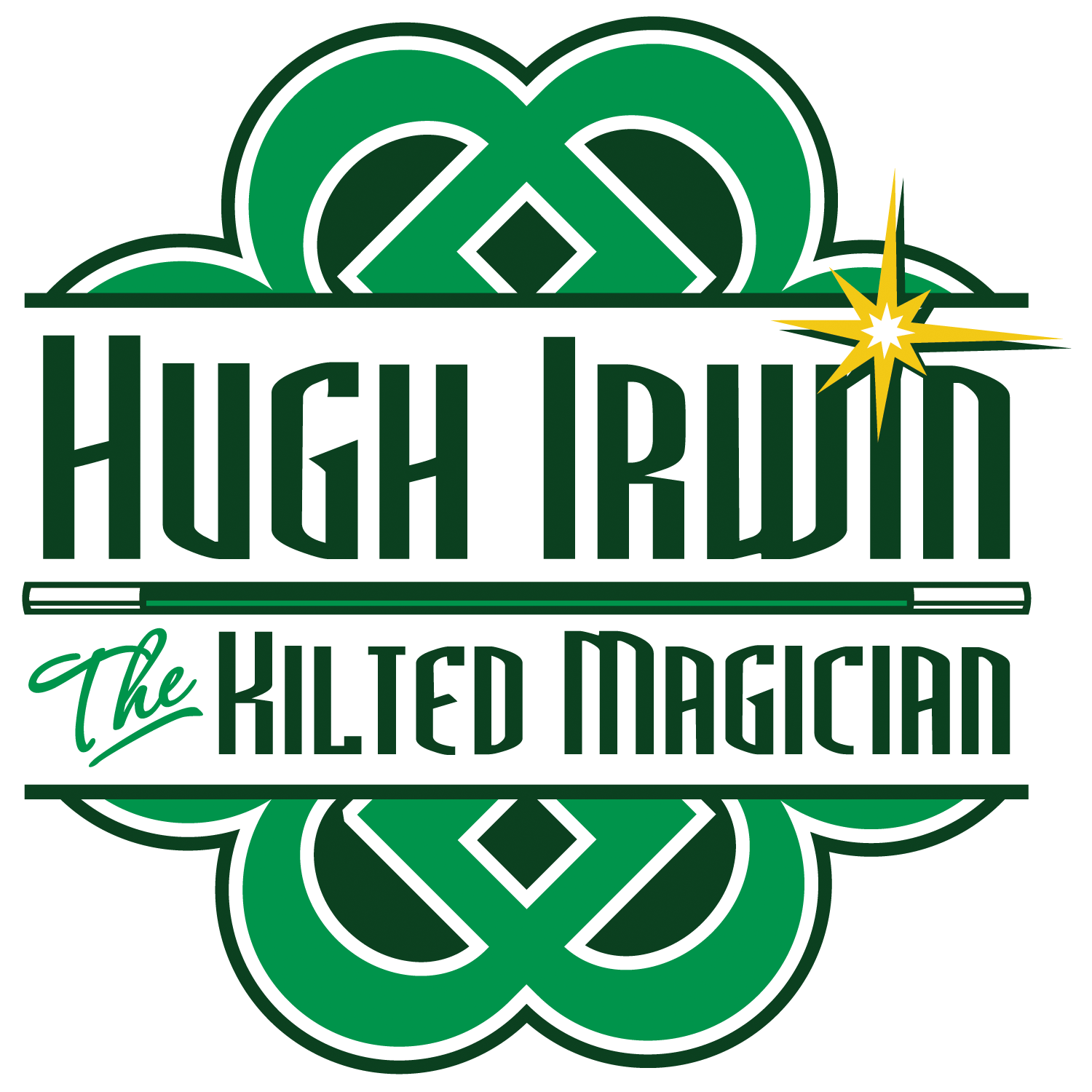Celtic Logo for the Kilted Magician.