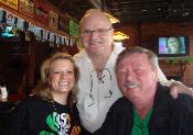 The Kilted Magician with fans Dennile and Don 