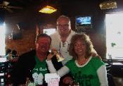 Scottish Magician Hugh Irwin with fans Joyceanne and Ron